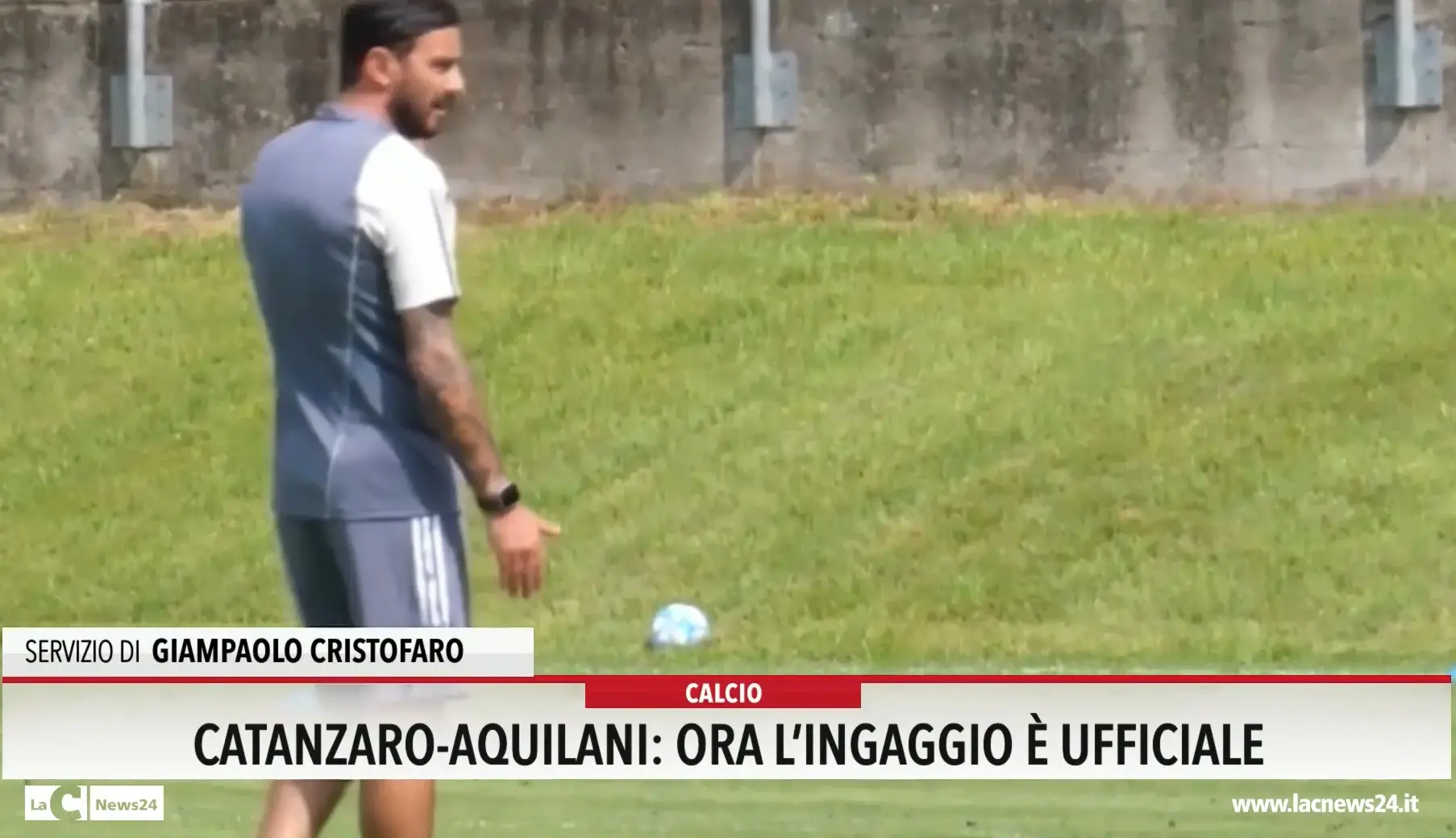Catanzaro, Aquilani: l'ingaggio è ufficiale