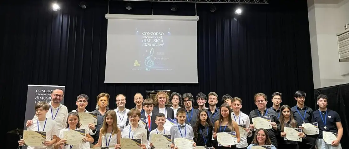 Acri, successo per la prima edizione del Concorso internazionale di musica: ecco tutti i premiati\n