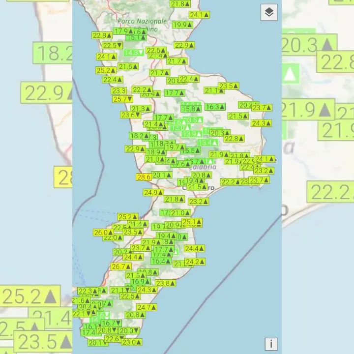 La “goccia fredda” sulla Calabria, temperature in calo su tutto il territorio regionale\n