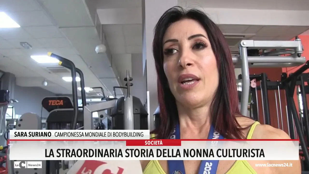 La straordinaria storia della nonna culturista