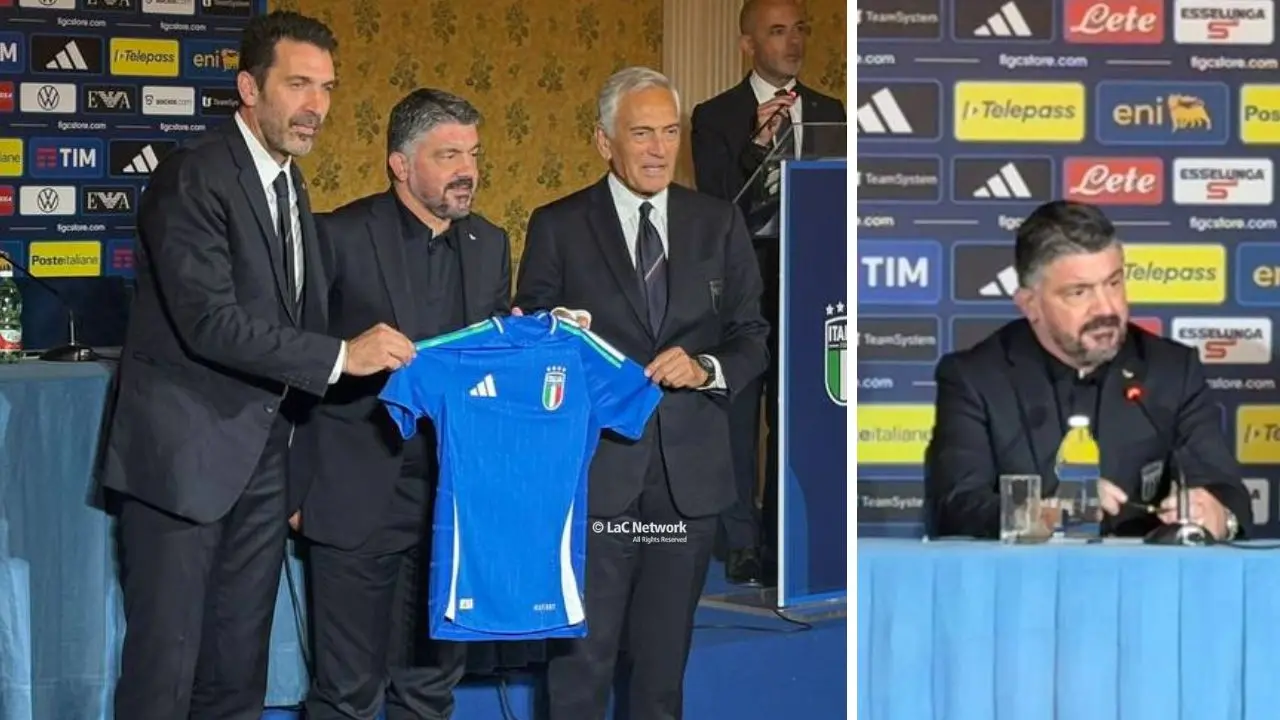 Nazionale, Gattuso si presenta da Ct: «L’Italia deve tornare una famiglia. Obiettivo? Il\u00A0Mondiale»\n