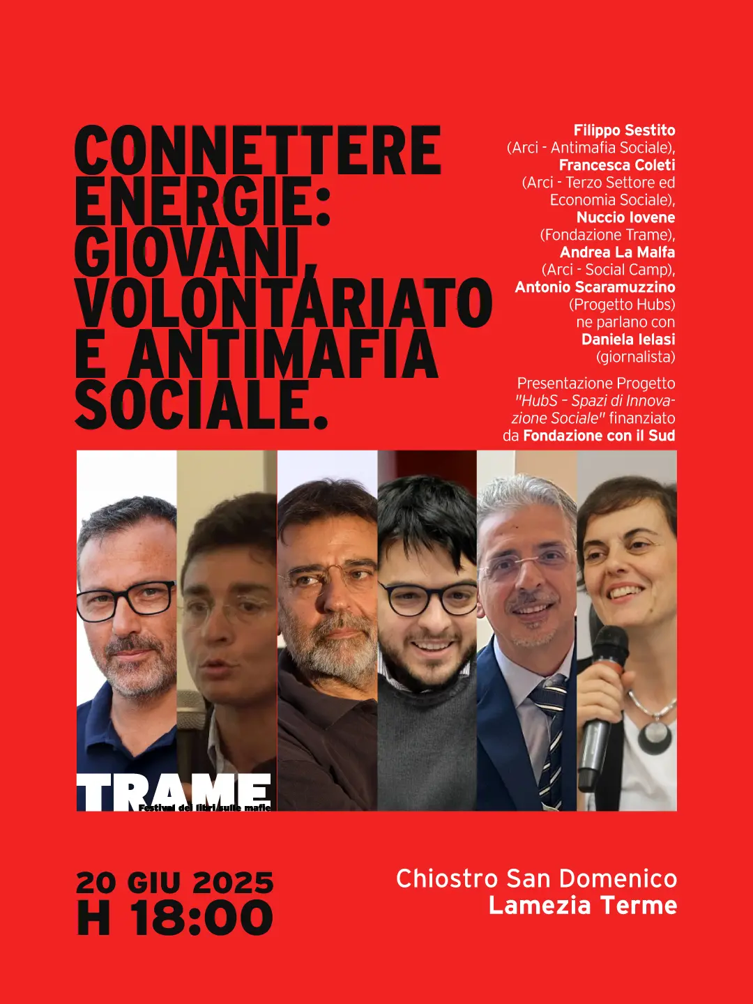Al via in\u00A0Calabria il progetto Hubs:\u00A0una rete del volontariato attraverso centri in tutta la regione\n