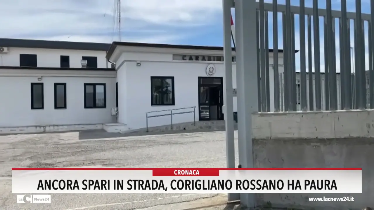 Ancora spari in strada, Corigliano Rossano ha paura