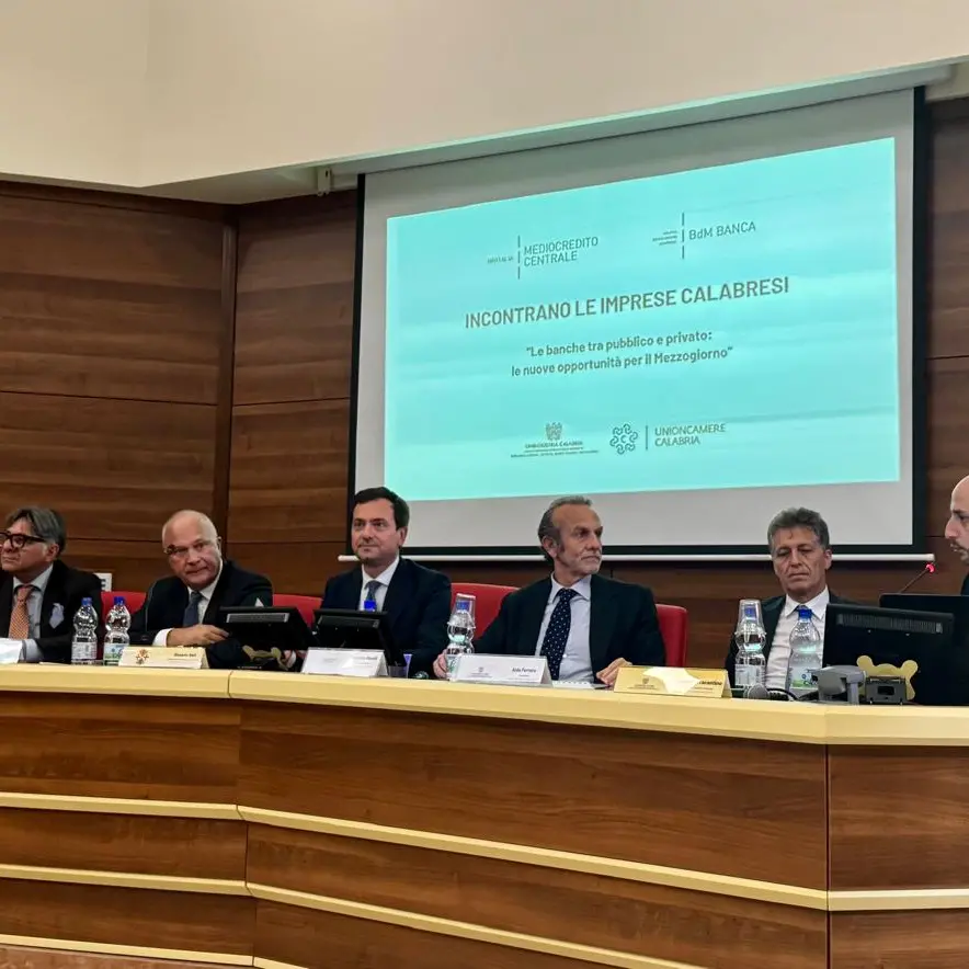 Mediocredito Centrale e BdM Banca incontrano gli imprenditori calabresi: «Terra che dimostra di voler investire e crescere»