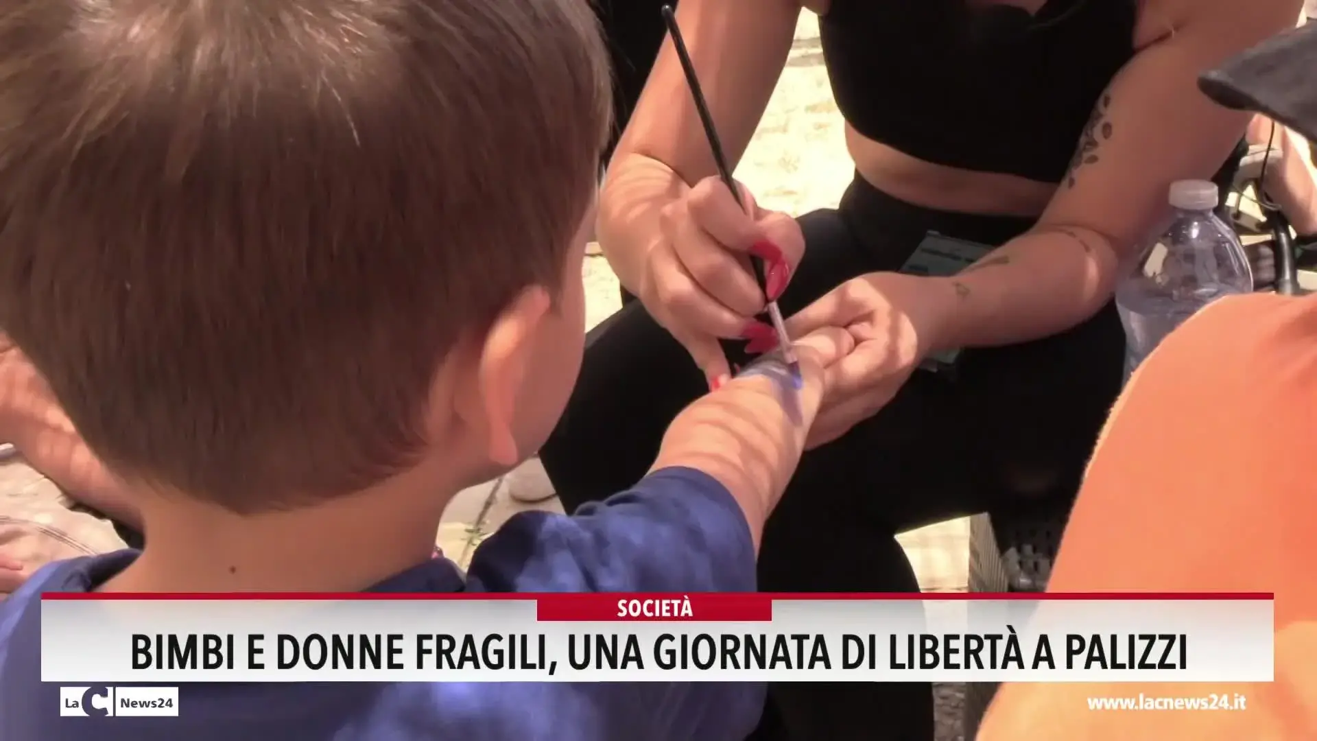 Bimbi e donne fragili, una giornata di libertà a Palizzi