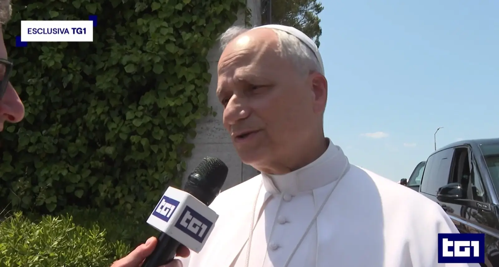 Papa Leone XIV nella sua prima intervista in tv: «Uniamoci per fermare la guerra e proteggere il creato»