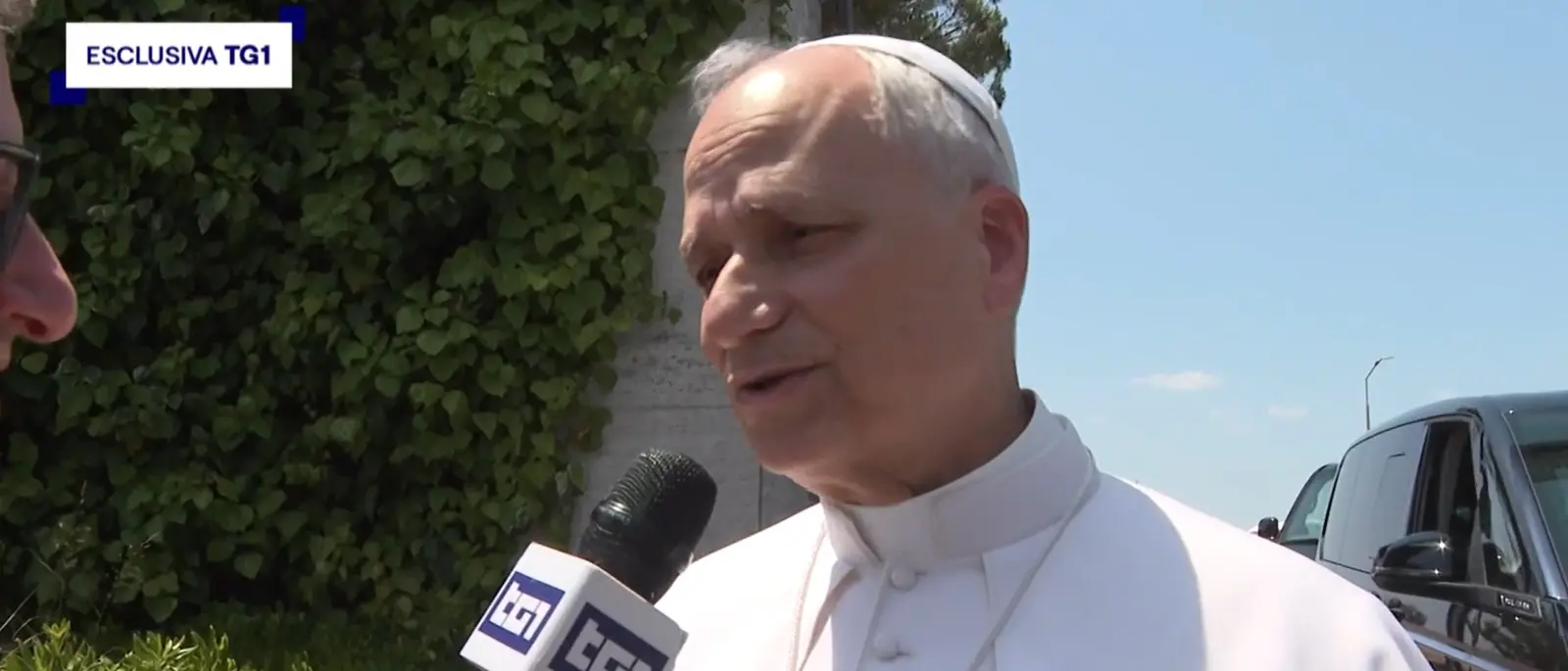 Papa Leone XIV nella sua prima intervista in tv: «Uniamoci per fermare la guerra e proteggere il creato»