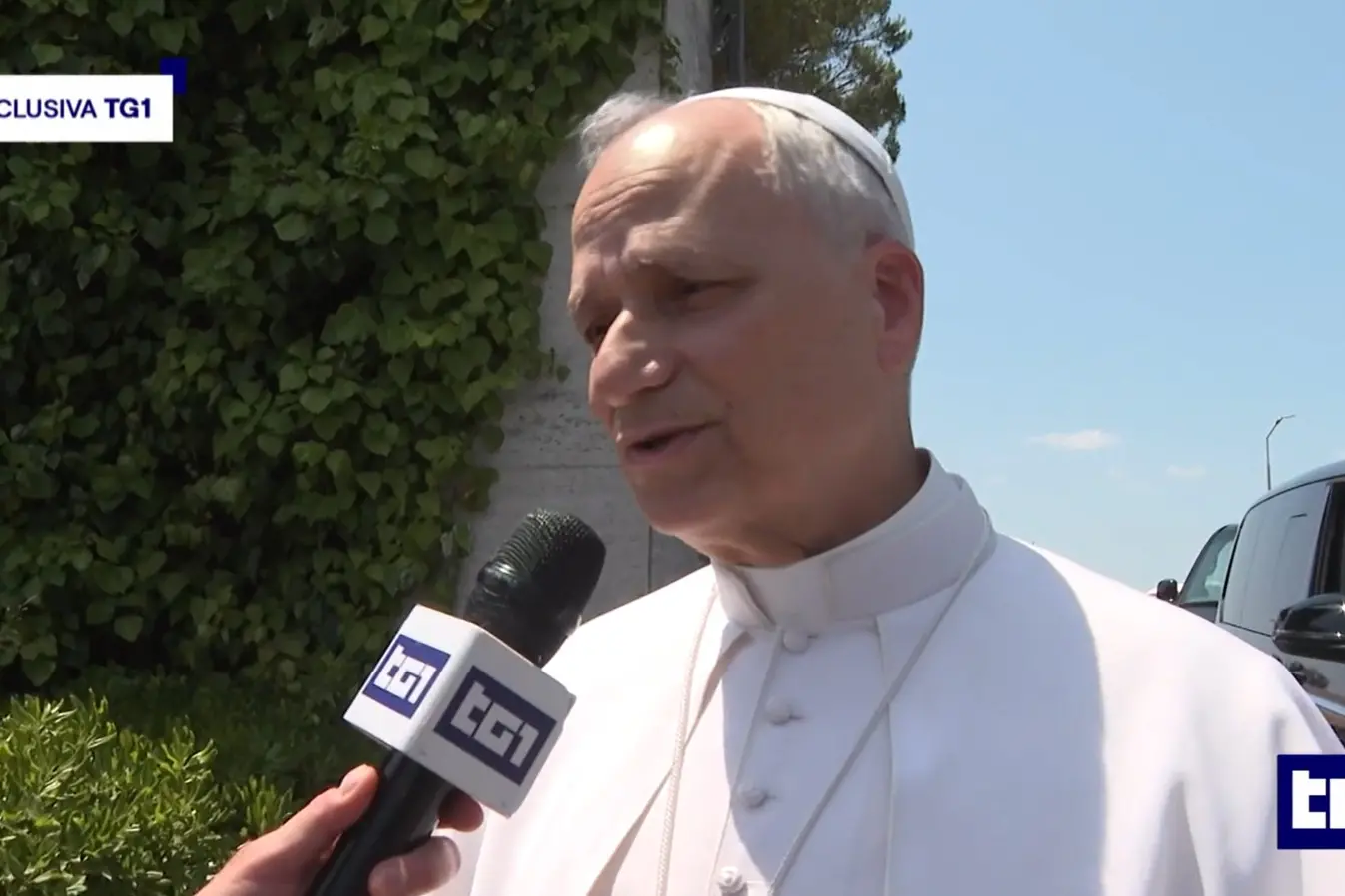 Il Papa intervistato dal Tg1