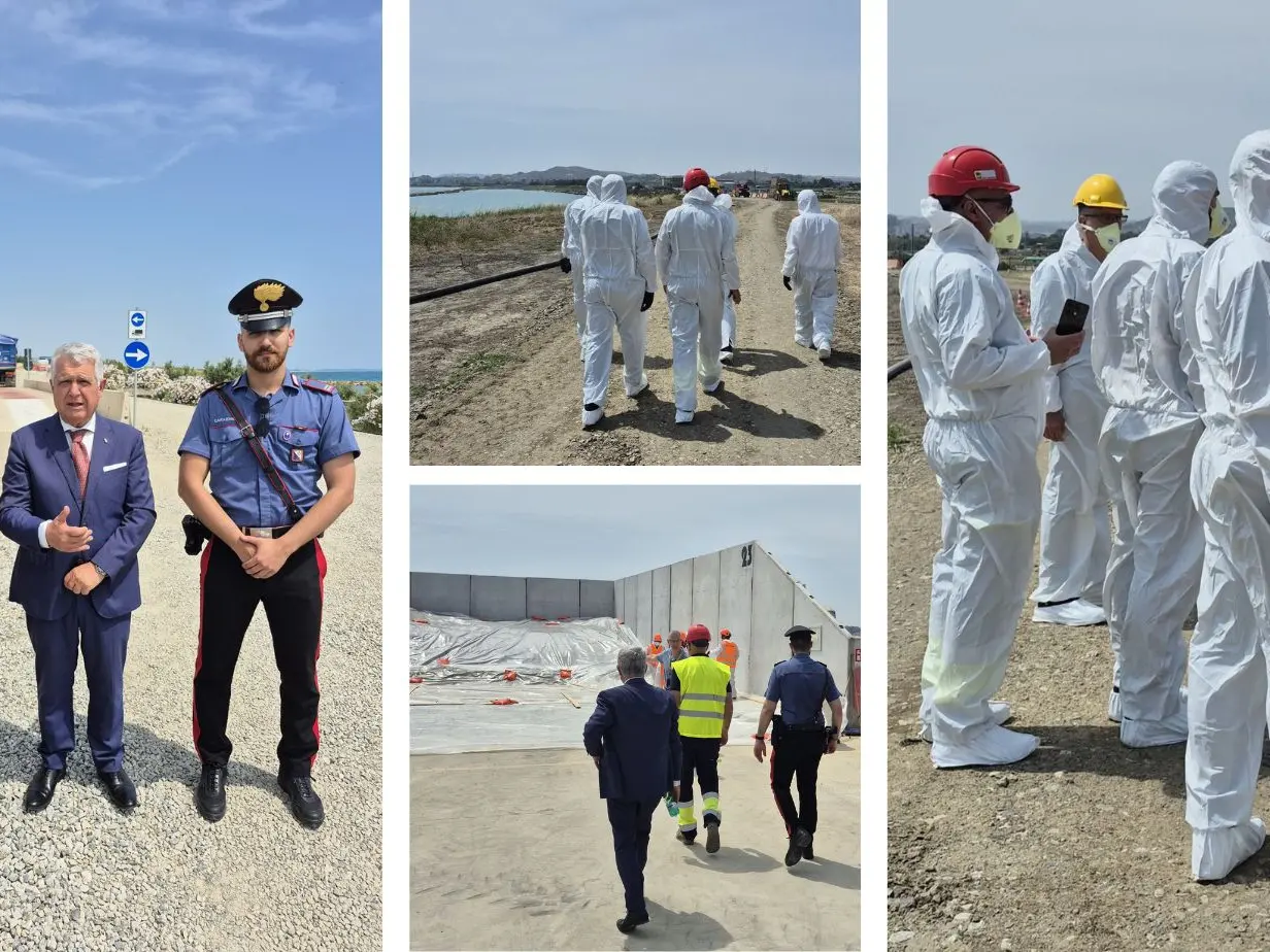 Bonifica di Crotone, il commissario Errigo torna in Calabria: «Solo applicando la legge guariremo questa ferita»
