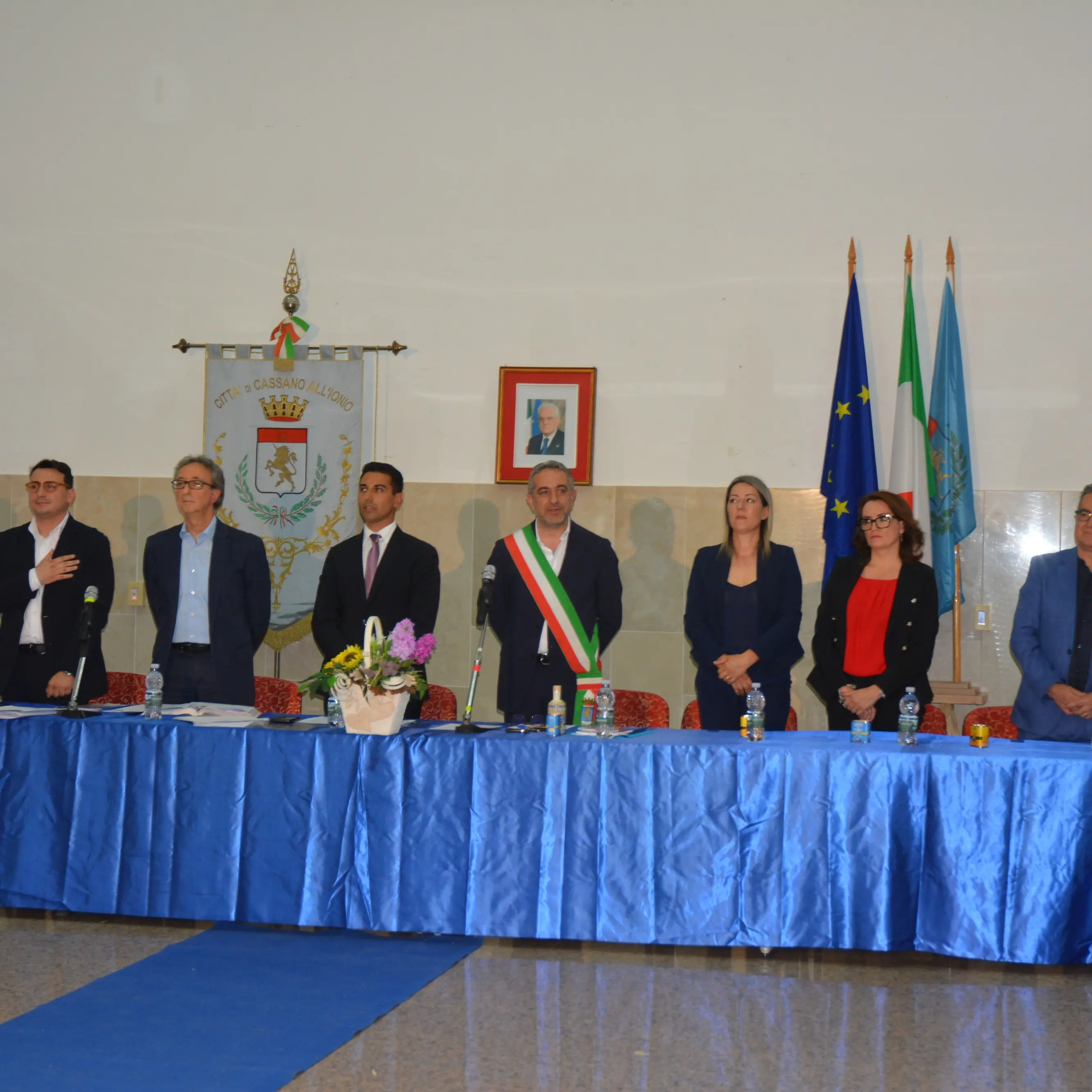 Cassano all’Ionio, l’amministrazione\u00A0Iacobini a battesimo: presentata ufficialmente la squadra di governo\n