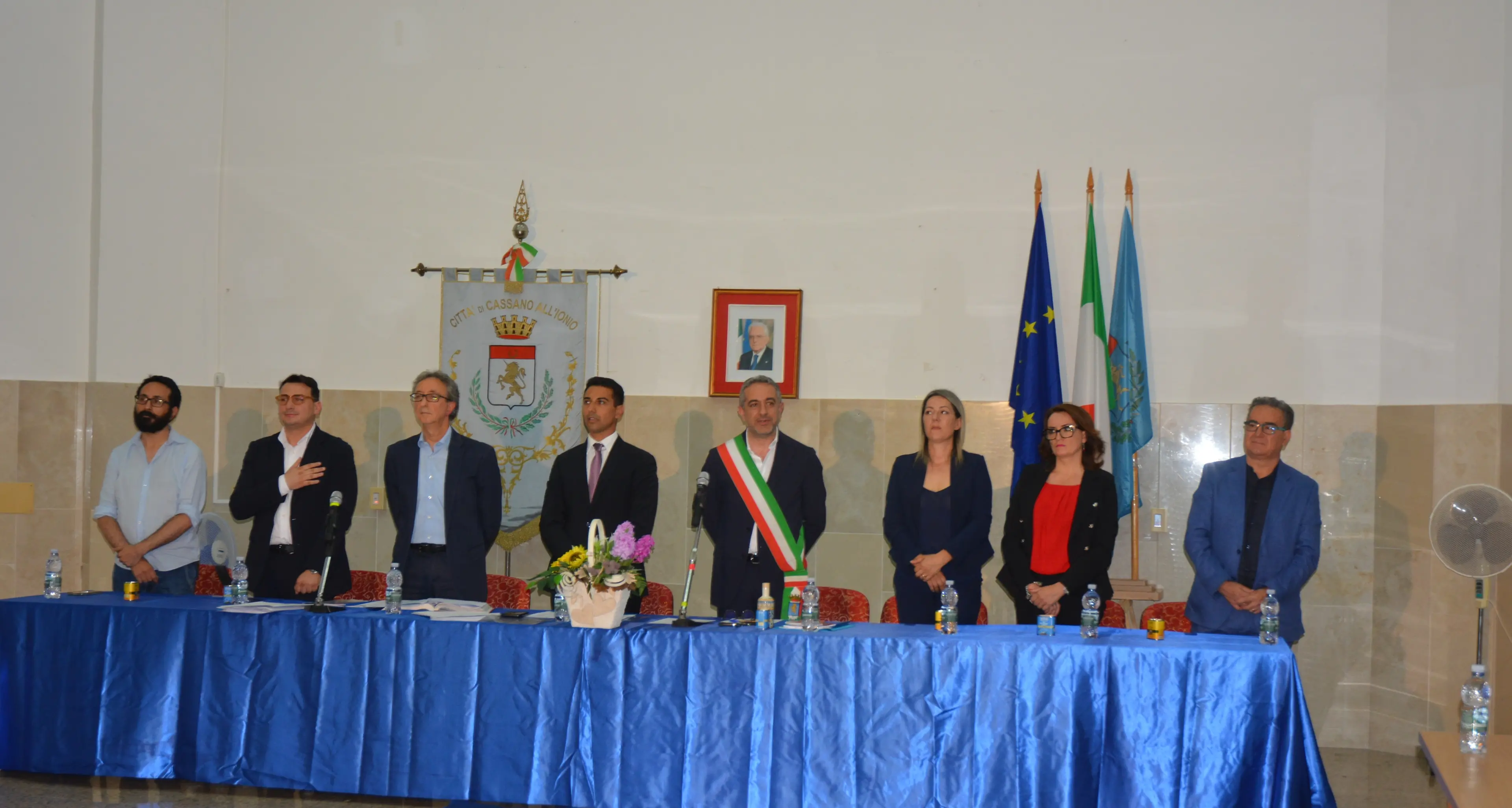 Cassano all’Ionio, l’amministrazione\u00A0Iacobini a battesimo: presentata ufficialmente la squadra di governo\n
