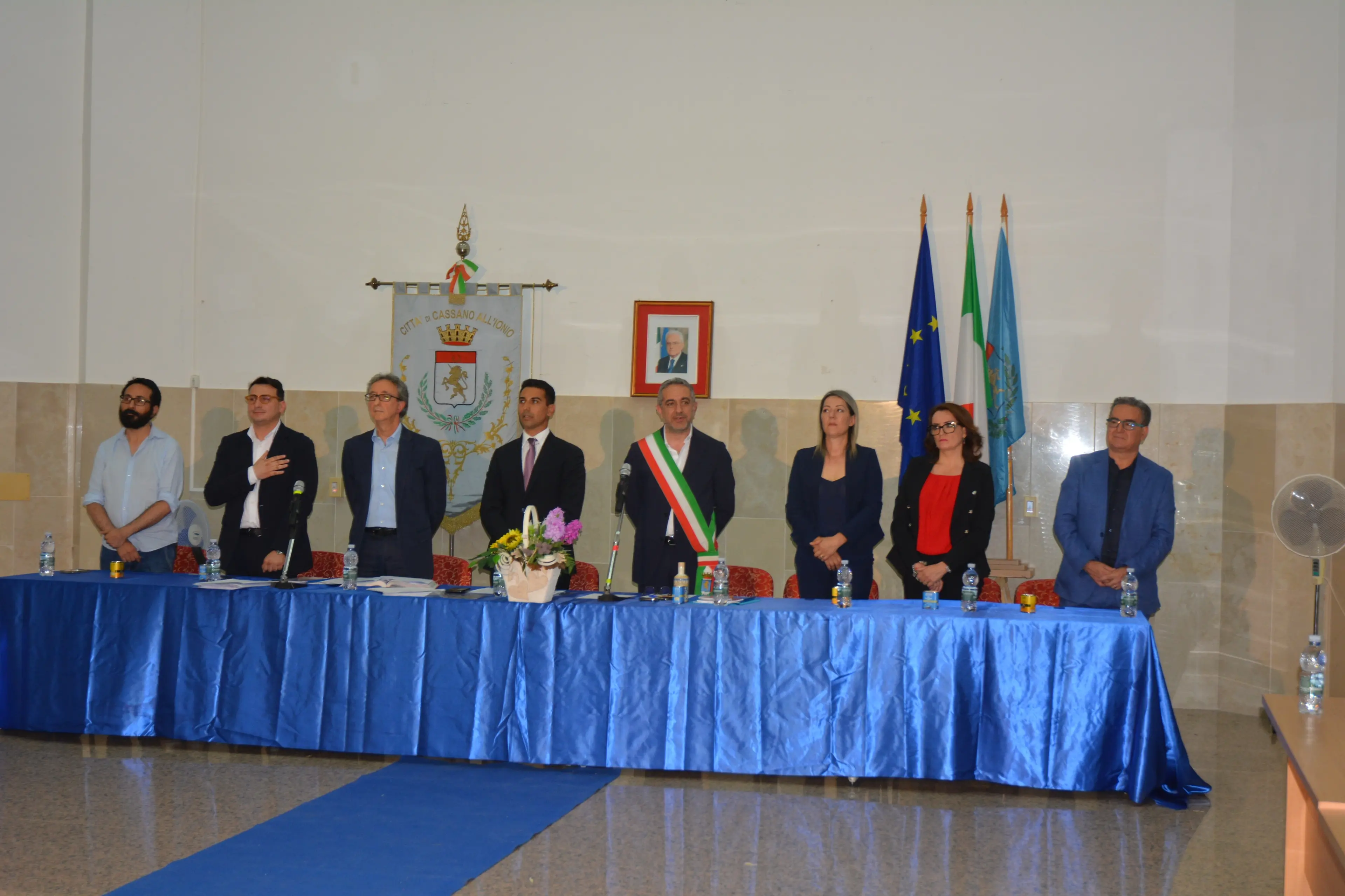 Cassano all’Ionio, l’amministrazione\u00A0Iacobini a battesimo: presentata ufficialmente la squadra di governo\n