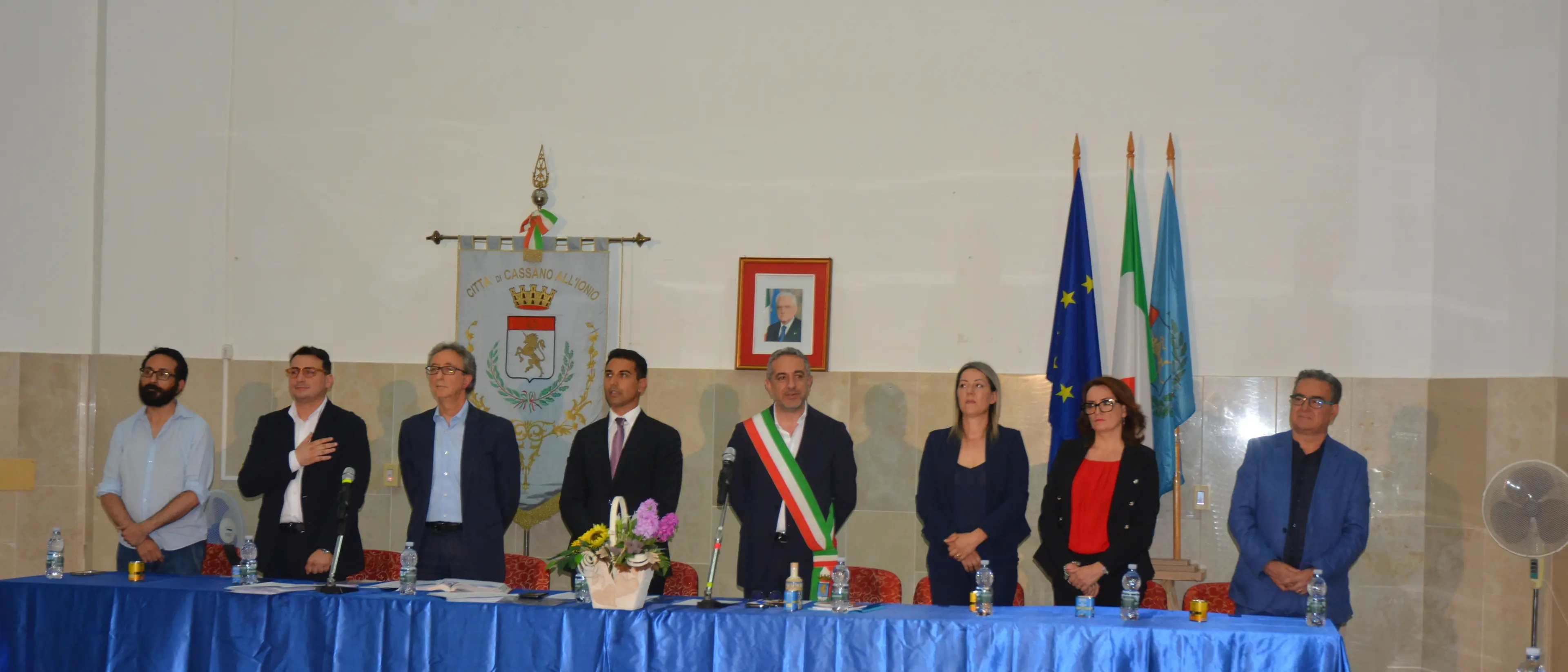 Cassano all’Ionio, l’amministrazione\u00A0Iacobini a battesimo: presentata ufficialmente la squadra di governo\n