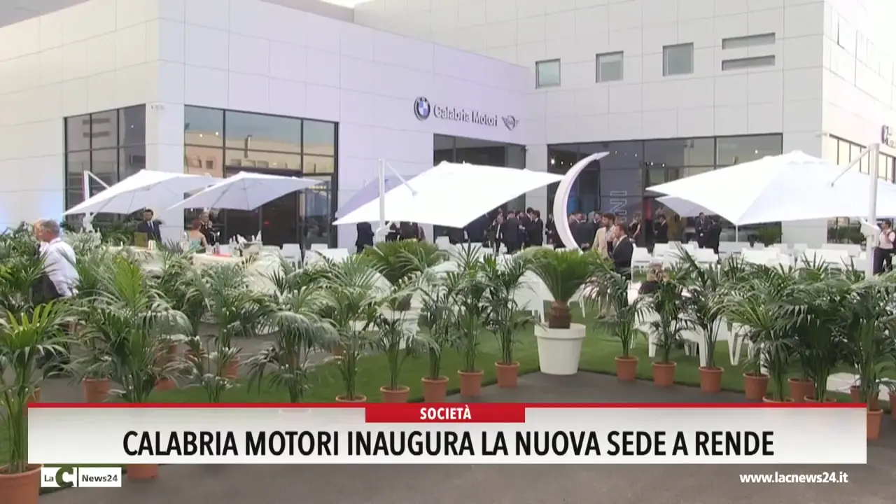 Calabria Motori inaugura la nuova sede a Rende