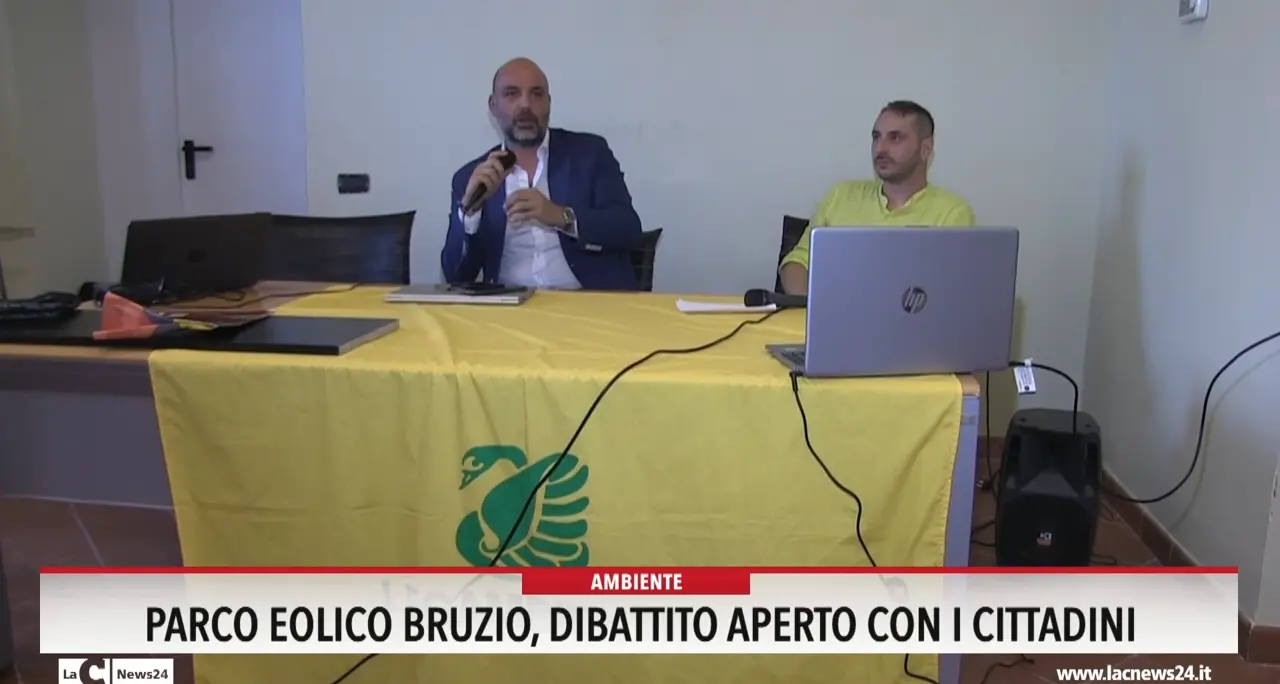Parco eolico bruzio, dibattito aperto con i cittadini