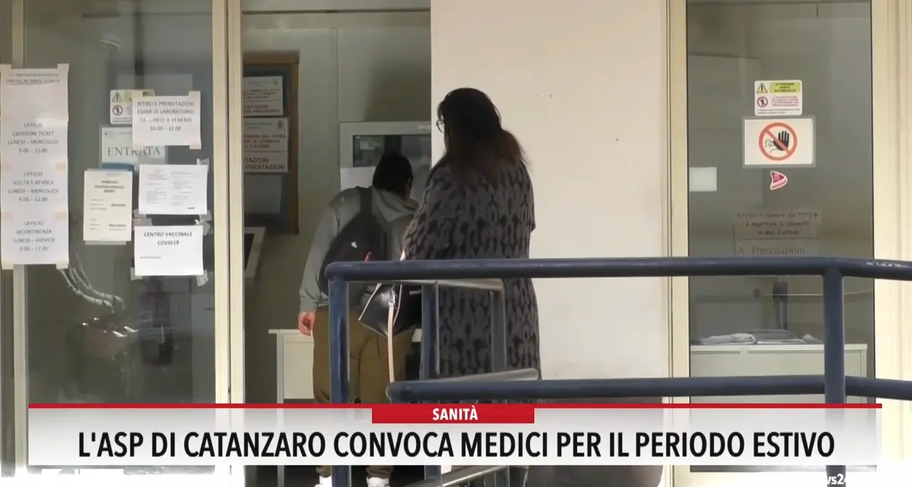 L'Asp di Catanzaro convoca medici per il periodo estivo