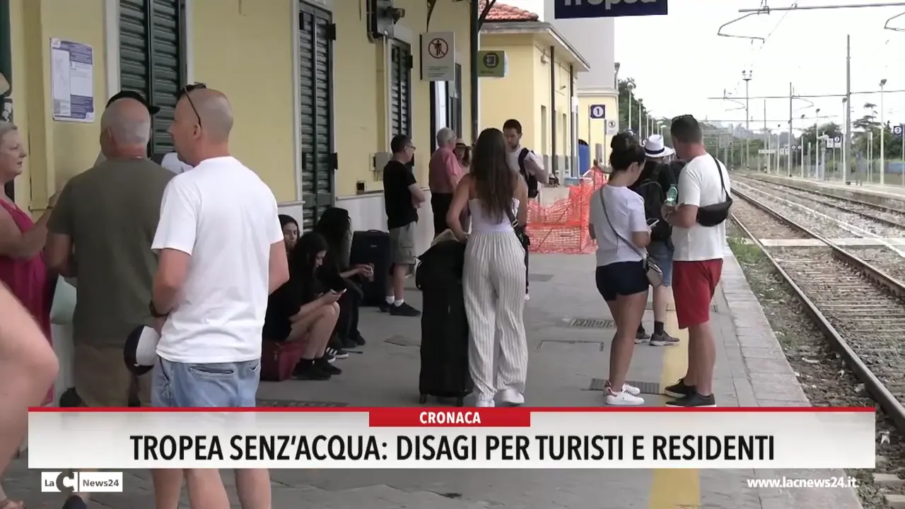 Tropea senz'acqua, disagi per turisti e residenti