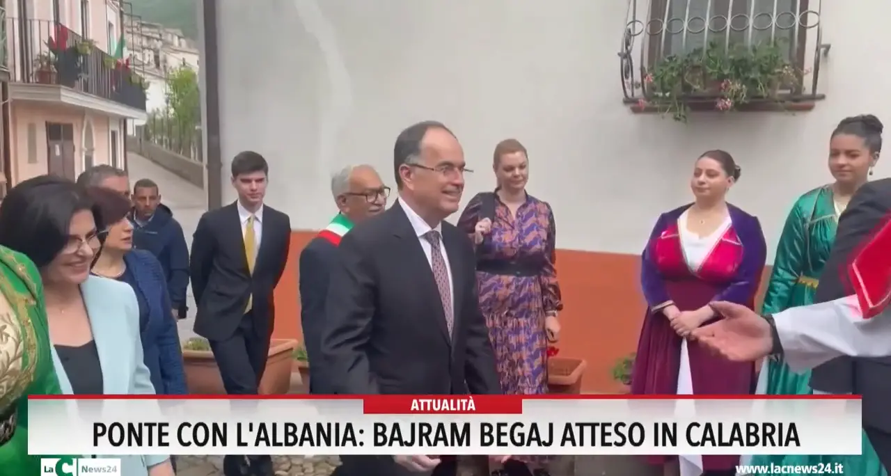 Ponte con l'Albania, Bajram Begaj atteso in Calabria