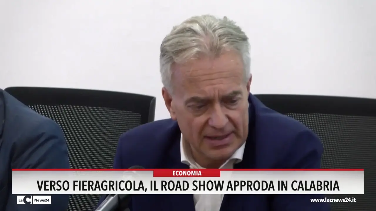 Verso Fieragricola, il Road Show approda in Calabria