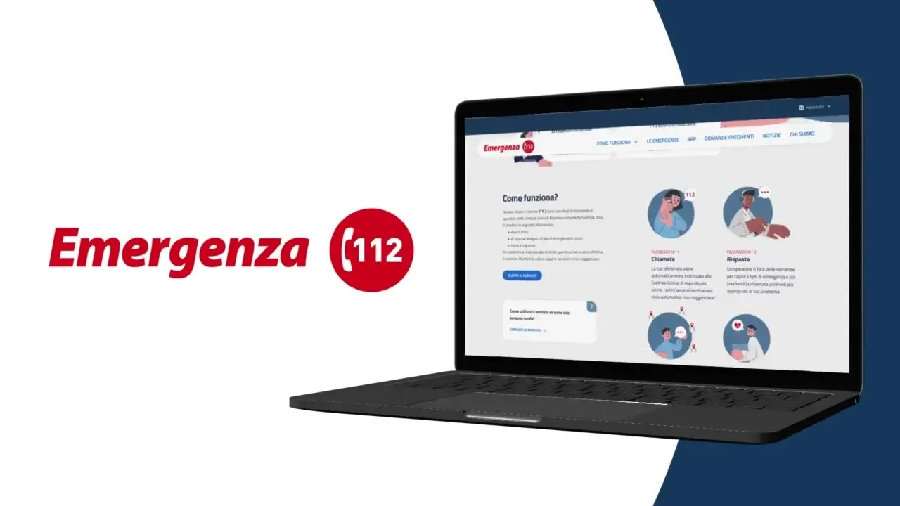Online il sito del Nue 112: ecco come funziona