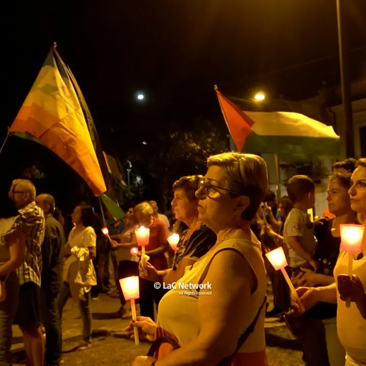 San Lucido sfila per la pace: istituzioni, associazioni e cittadini in corteo per la Palestina e contro tutte le guerre\n