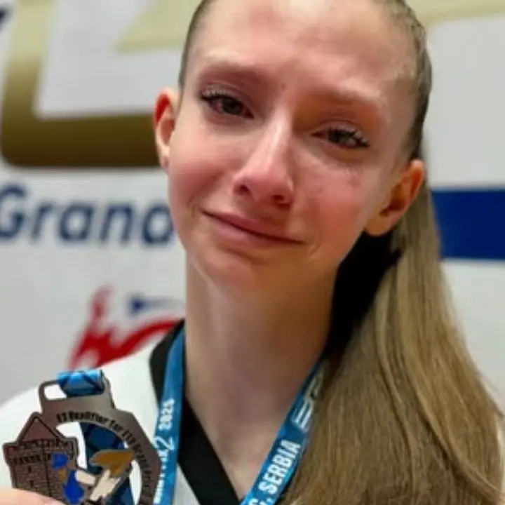 Taekwondo, la calabrese Lorena Loria conquista la medaglia di argento in Serbia