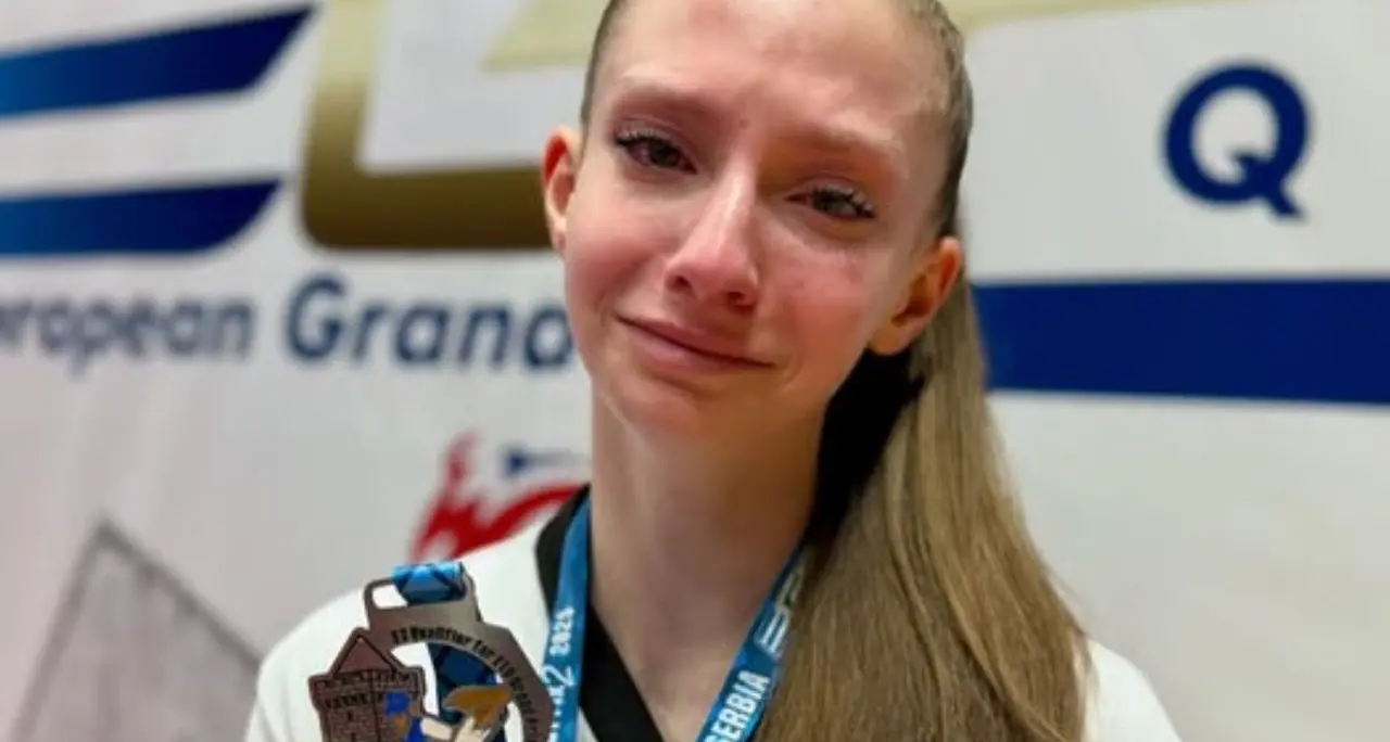 Taekwondo, la calabrese Lorena Loria conquista la medaglia di argento in Serbia