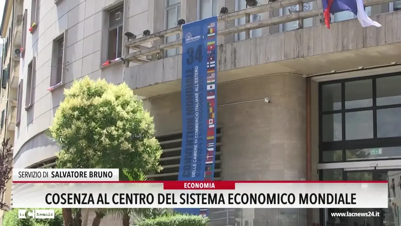 Cosenza al centro del sistema economico mondiale
