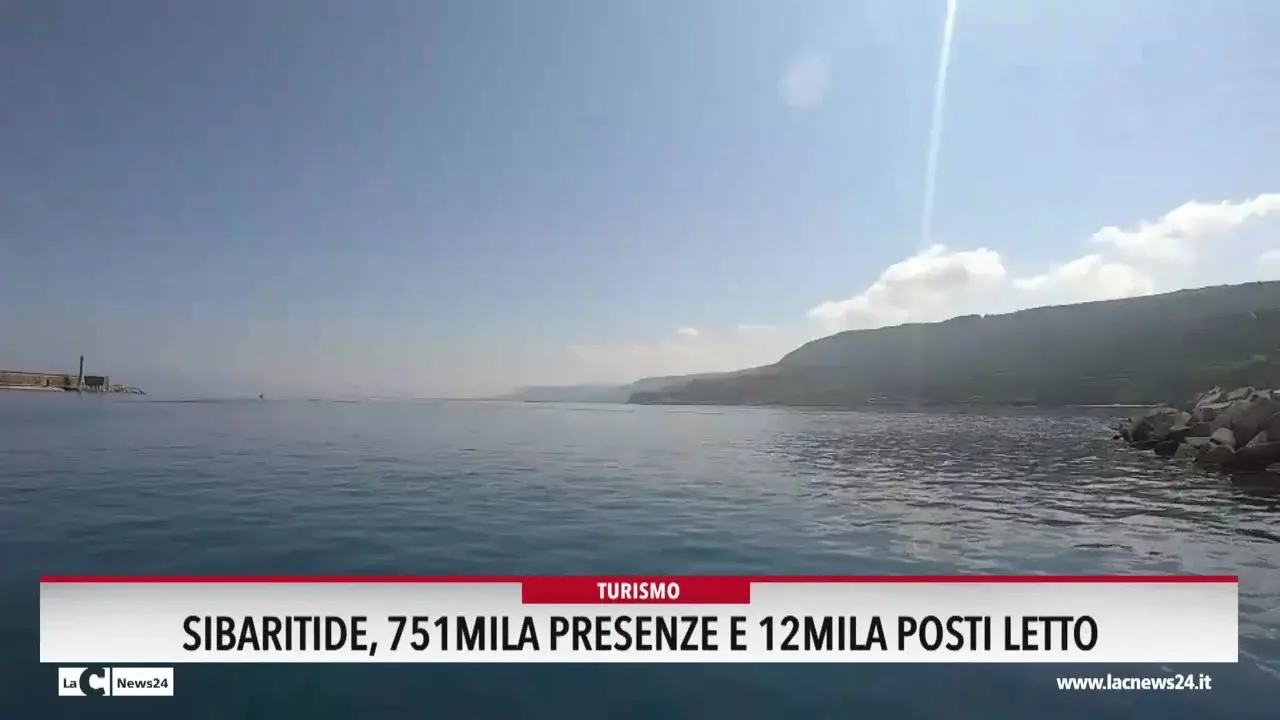 Sibaritide, 751mila presenze e 12mila posti letto