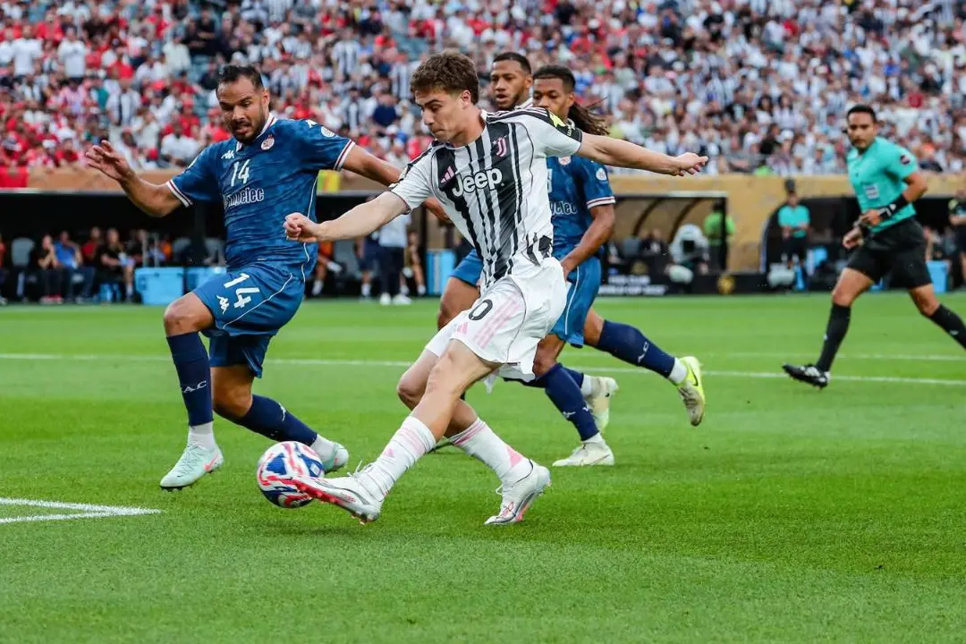 Il gol di Yldiz (Foto Ipa)