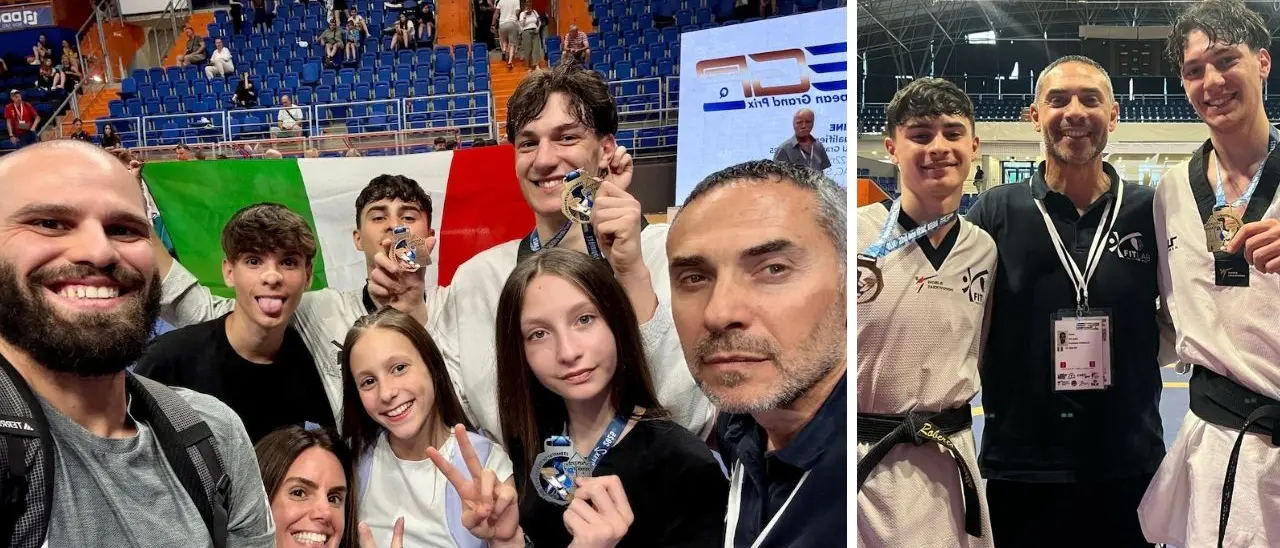Taekwondo, tre medaglie per la Calabria al torneo europeo in Serbia. Mascaro: «Orgoglio per tutto lo sport regionale»\n