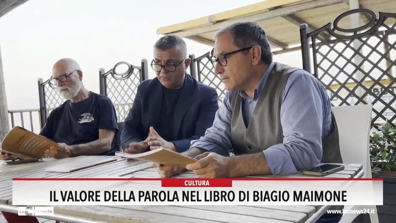 Il valore della parola nel libro di Biagio Maimone