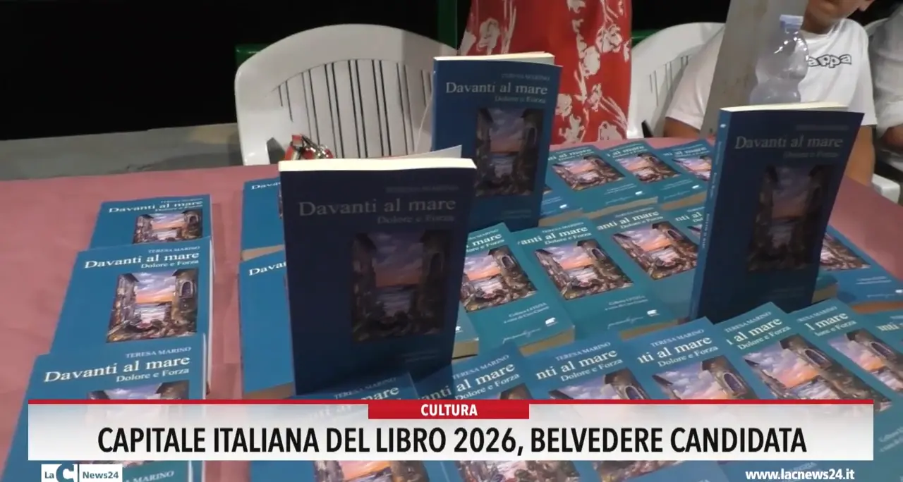 Capitale italiana del libro 2026, Belvedere candidata