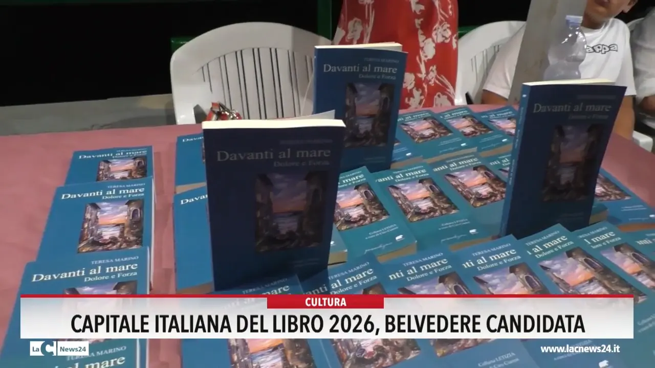 Capitale italiana del libro 2026, Belvedere candidata