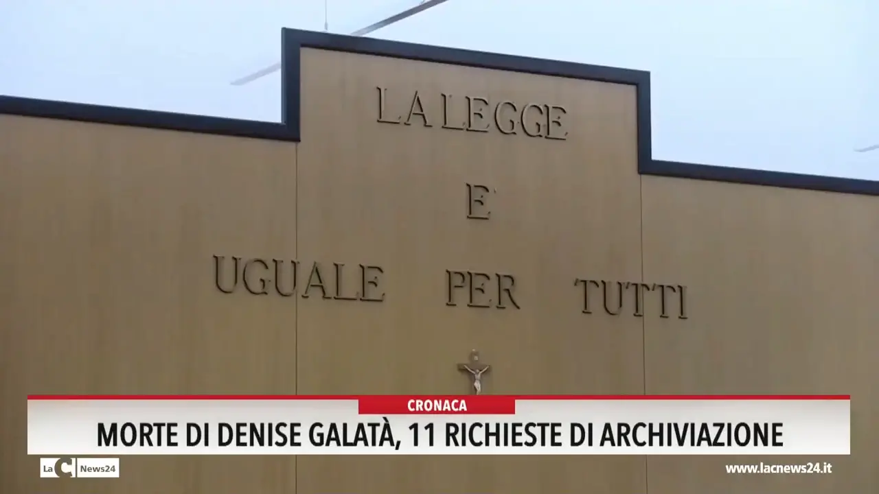 Morte di Denise Galatà, 11 richieste di archiviazione