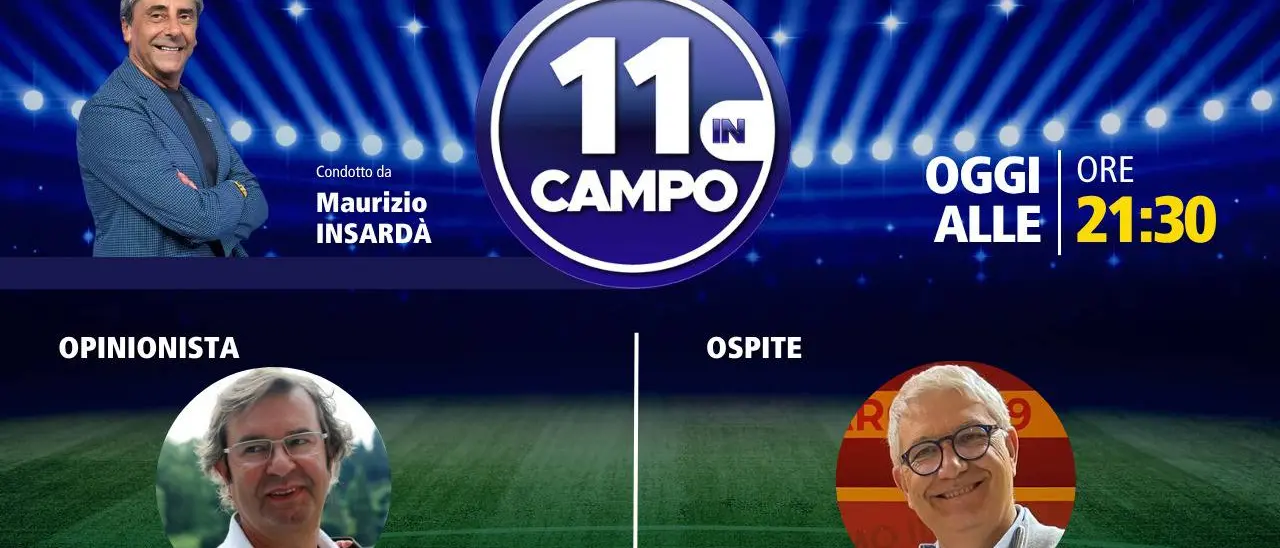 Il presidente del Catanzaro Floriano Noto ospite dell’ultima puntata di “11 in campo”: appuntamento alle 21.30 su LaC Tv\n