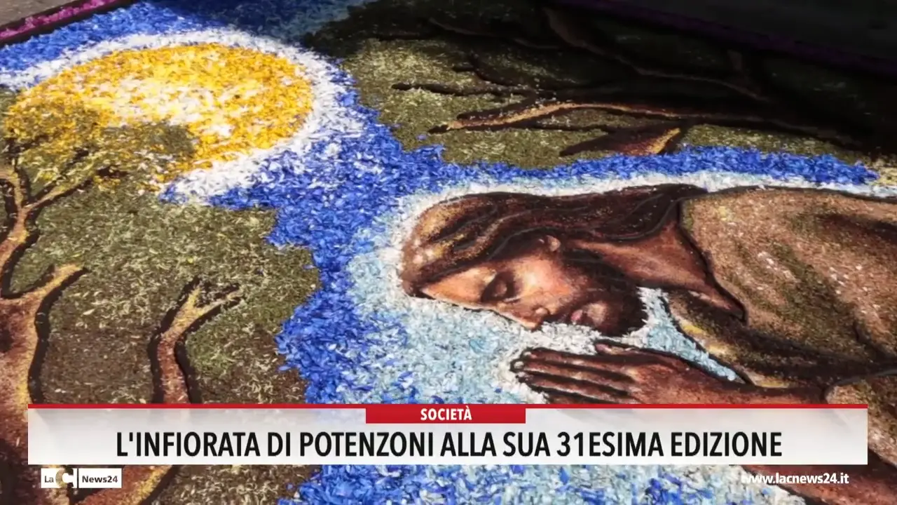 L'Infiorata di Potenzoni alla sua 31esima edizione