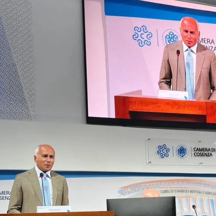 Franz Caruso alla convention delle\u00A0Camere di Commercio italiane all’estero: «Alta Velocità SA-RC strategica per il Sud»\n