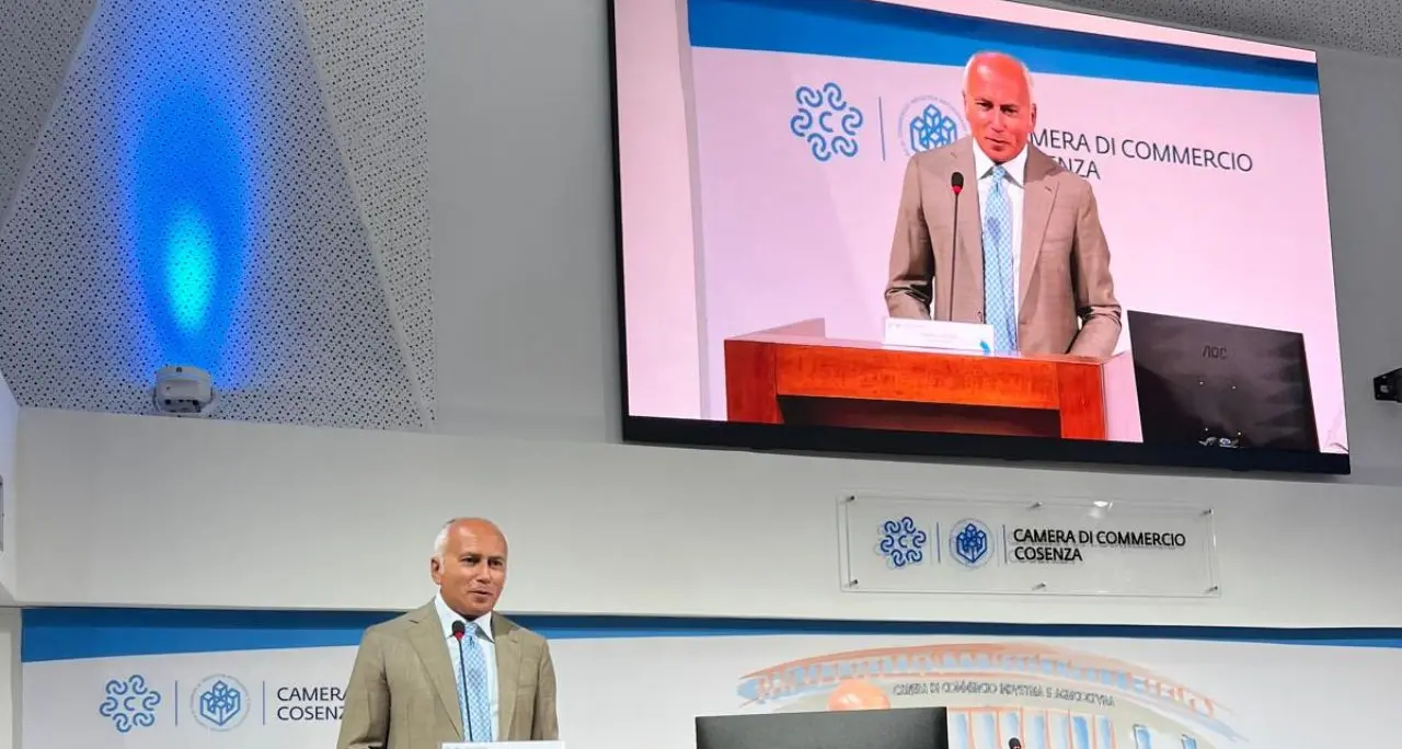 Franz Caruso alla convention delle\u00A0Camere di Commercio italiane all’estero: «Alta Velocità SA-RC strategica per il Sud»\n