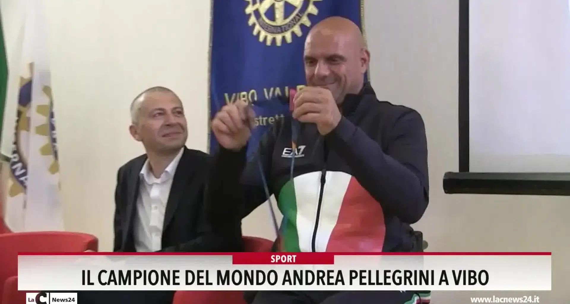 Il campione del mondo Andrea Pellegrini a Vibo