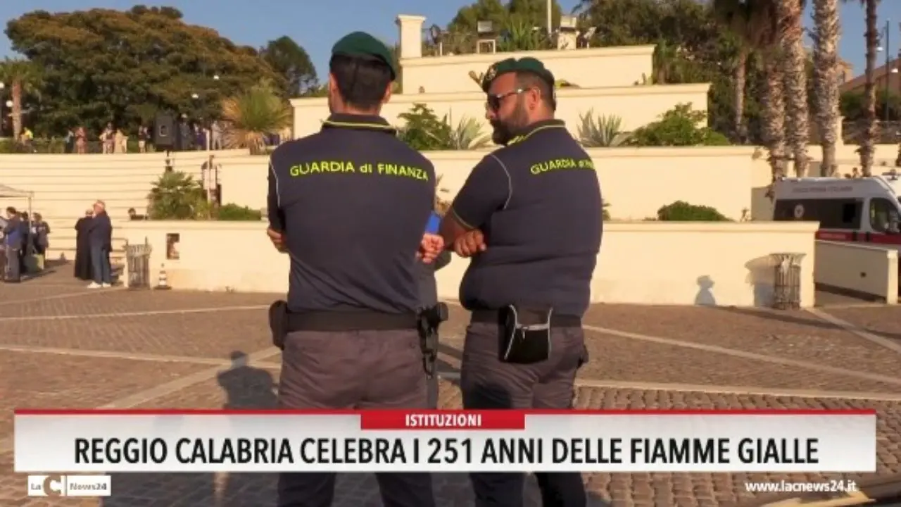 Reggio Calabria celebra i 251 anni delle Fiamme gialle