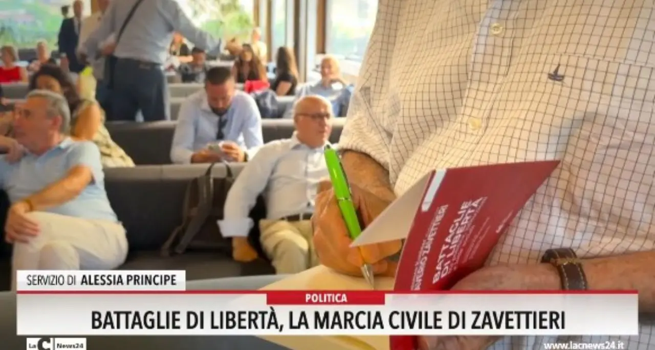 Battaglie di libertà, la marcia civile di Zavettieri