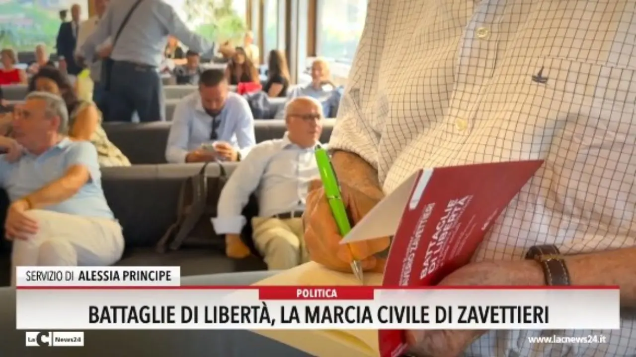 Battaglie di libertà, la marcia civile di Zavettieri