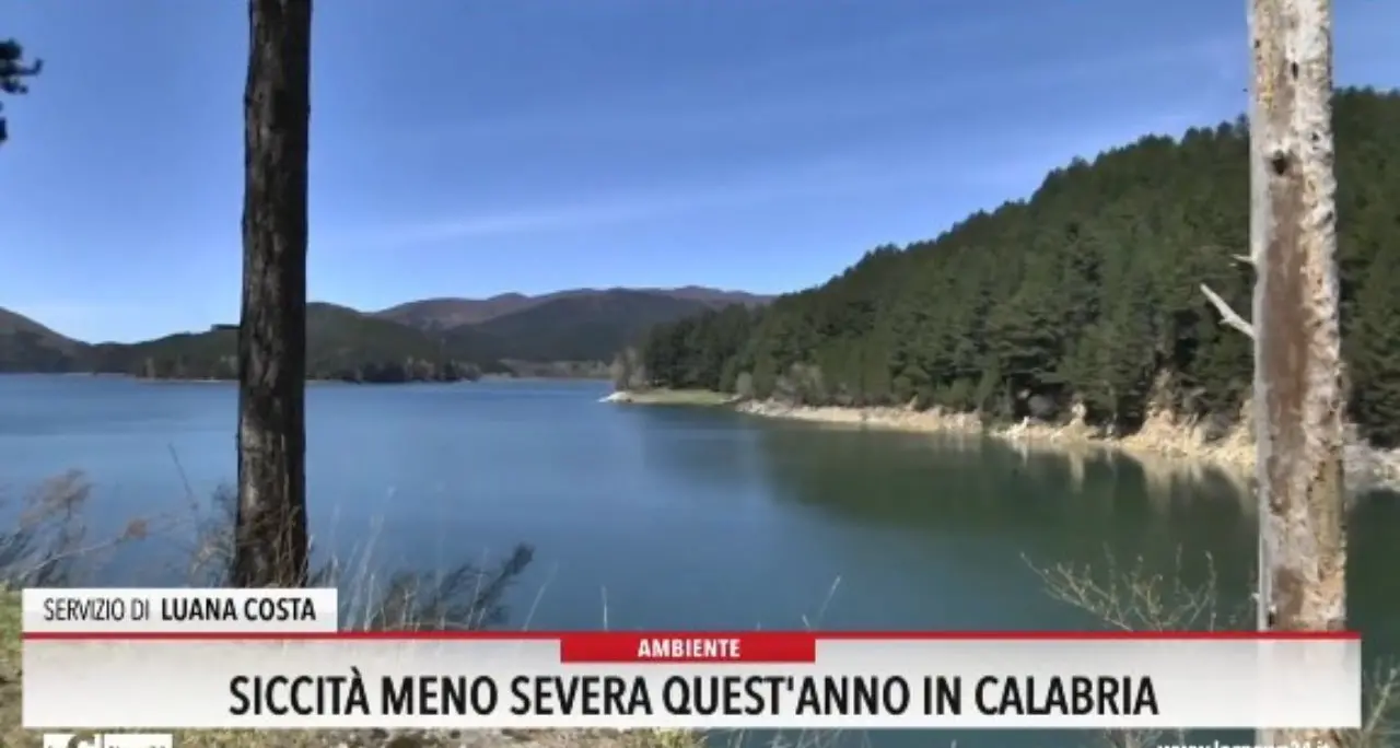 Siccità, meno severa quest'anno in Calabria