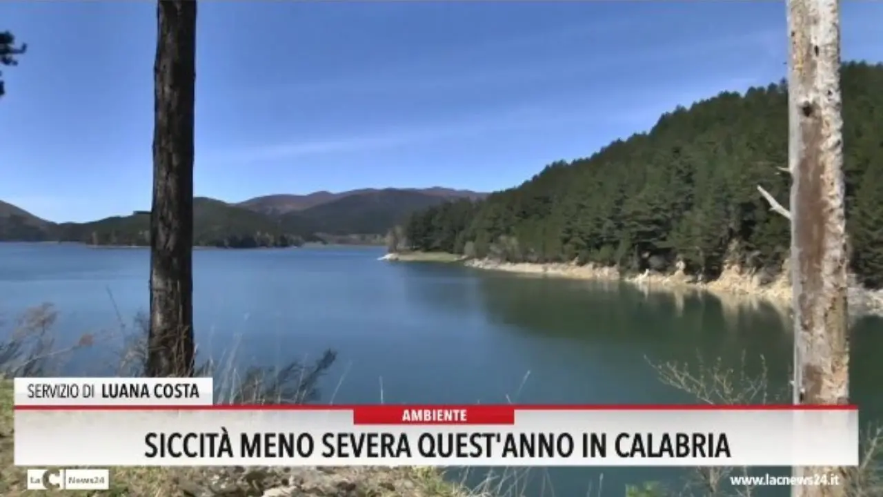 Siccità, meno severa quest'anno in Calabria