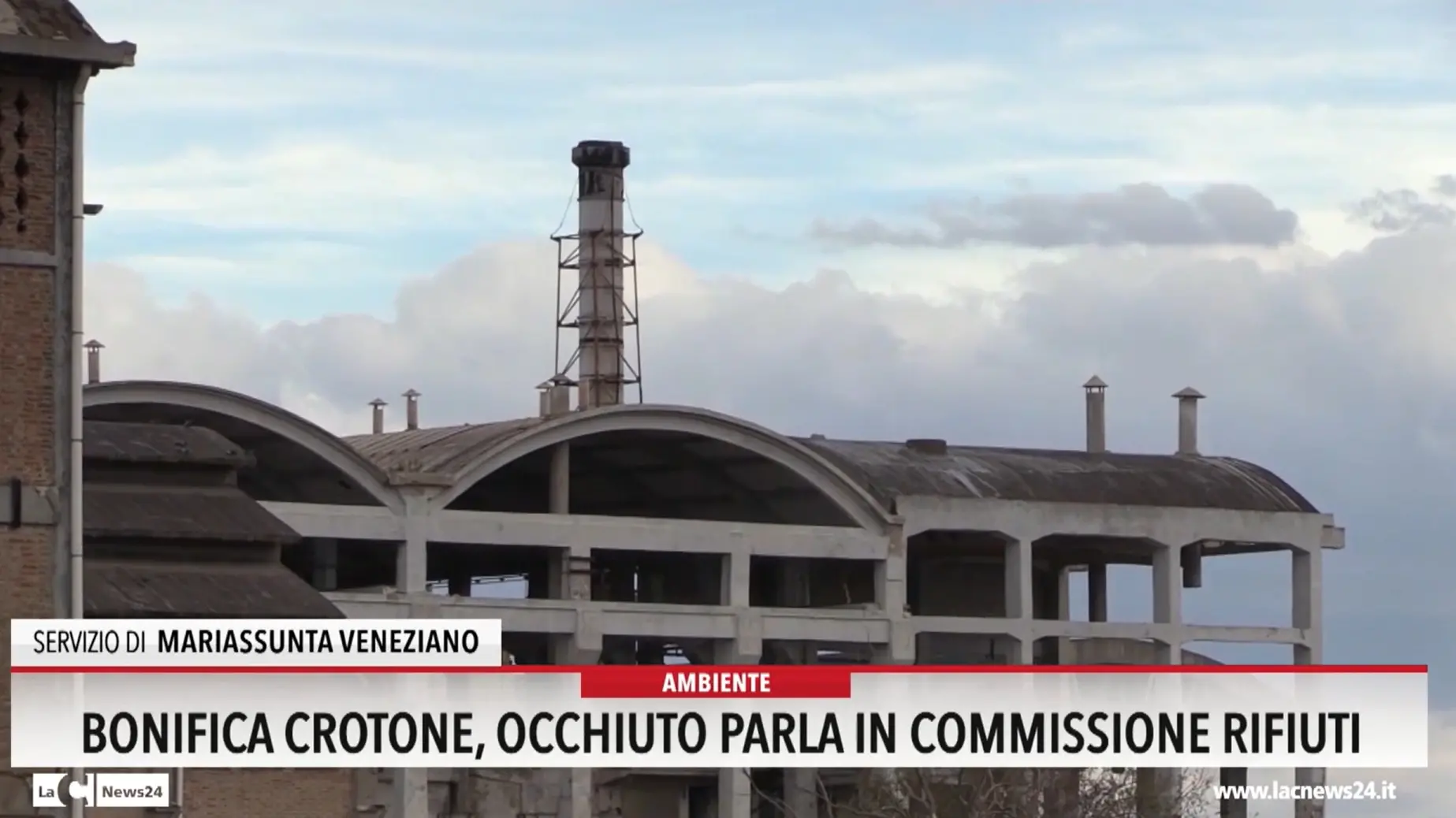 Bonifica Crotone, Occhiuto parla in commissione rifiuti