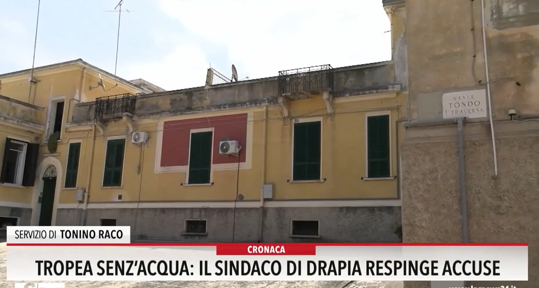 Tropea senz'acqua, il sindaco di Drapia respinge le accuse
