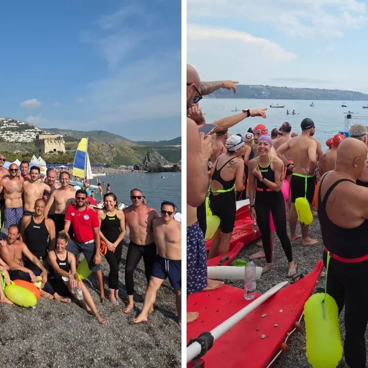 Nuoto, a Praia a Mare successo per la terza edizione del Dino’s Challenge\n