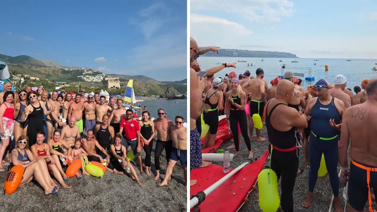 Nuoto, a Praia a Mare successo per la terza edizione del Dino’s Challenge\n