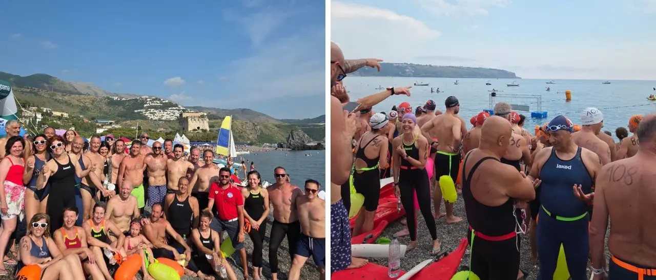 Nuoto, a Praia a Mare successo per la terza edizione del Dino’s Challenge\n